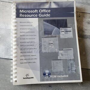 Vintage Microsoft Office Resource Guide With CD - TechRepublic